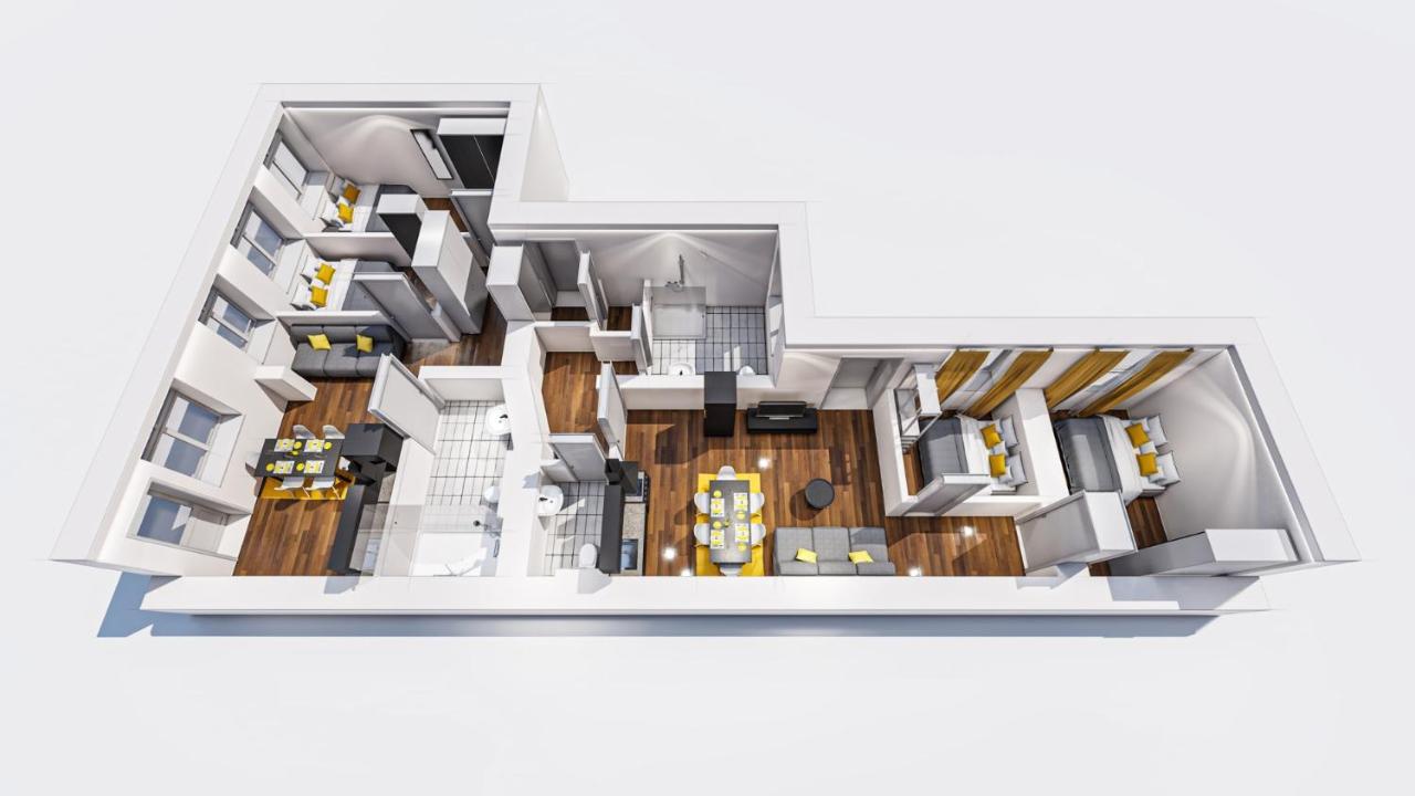 Modern 4 Bedroom In - Charlottenburg Appartamento